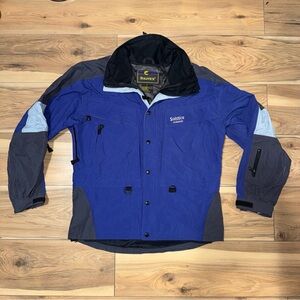 Solstice Microshed Jacket Men Size M Snow Ski Vintage 90s Parka *No Hood Purple